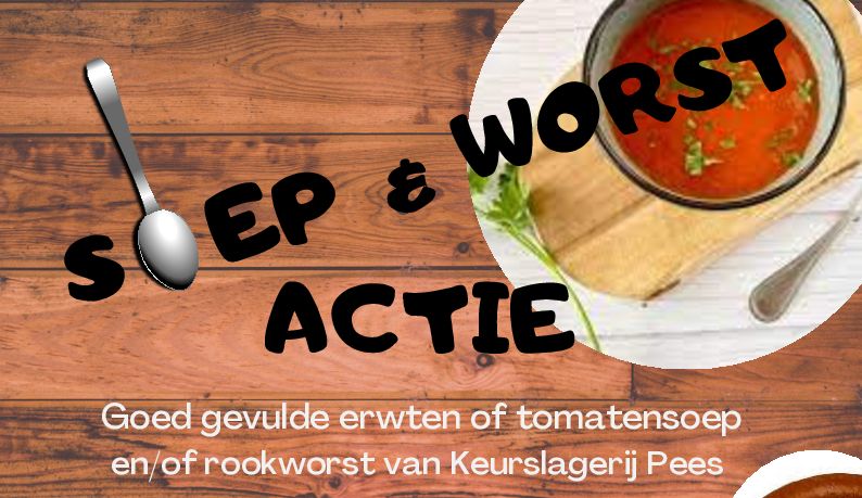 soep en worst actie 11 februari