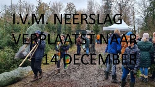 ZAAG JE EIGEN KERSTBOOM BIJ STAATSBOSBEHEER    OP 14 DECEMBER !