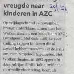 algemeen sint brengt vreugde naar kinderen azc